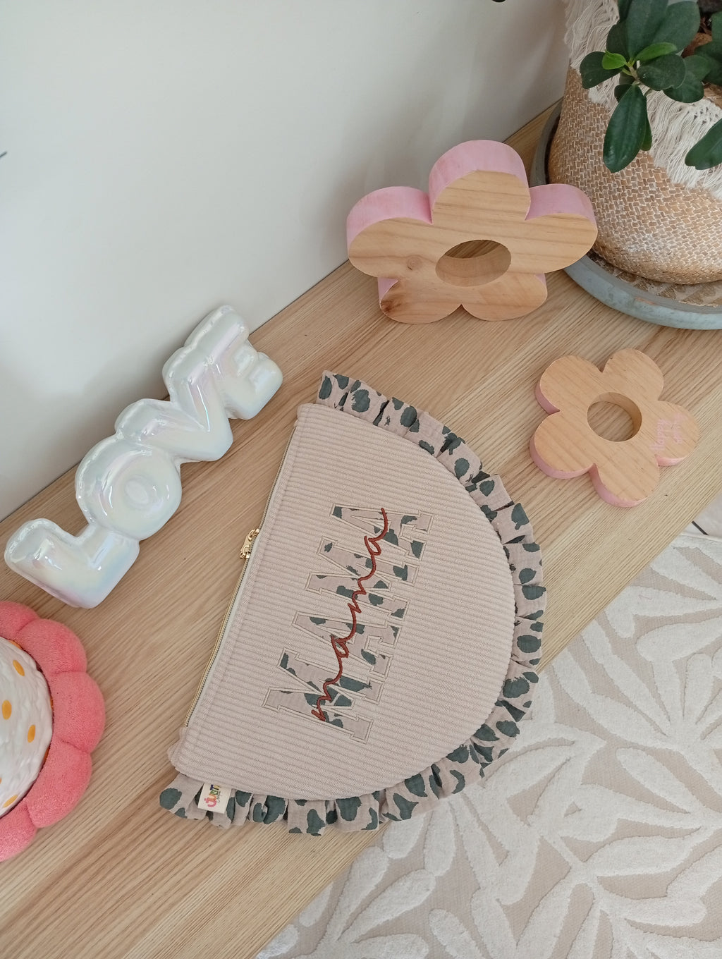 Mama Pochette Beige | Kaki