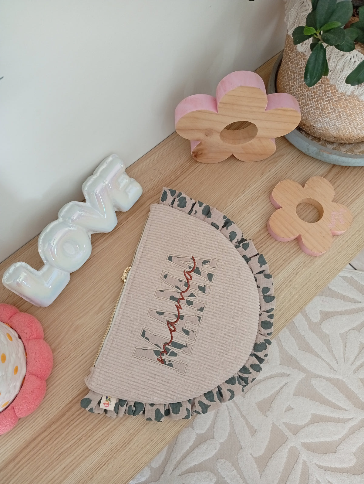 Mama Pochette Beige | Kaki