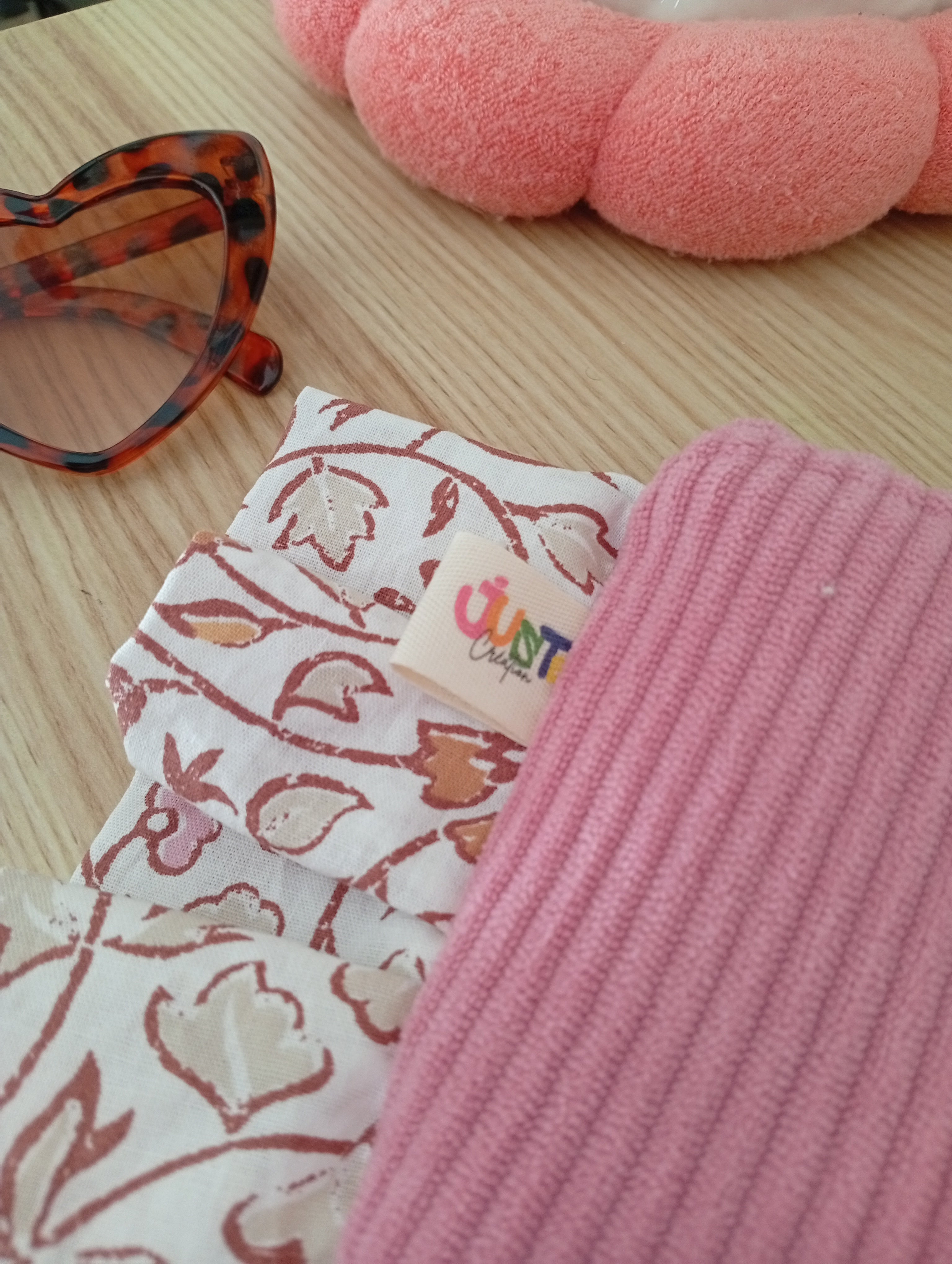 Pochette Lettre Attachée Rose | Pastel