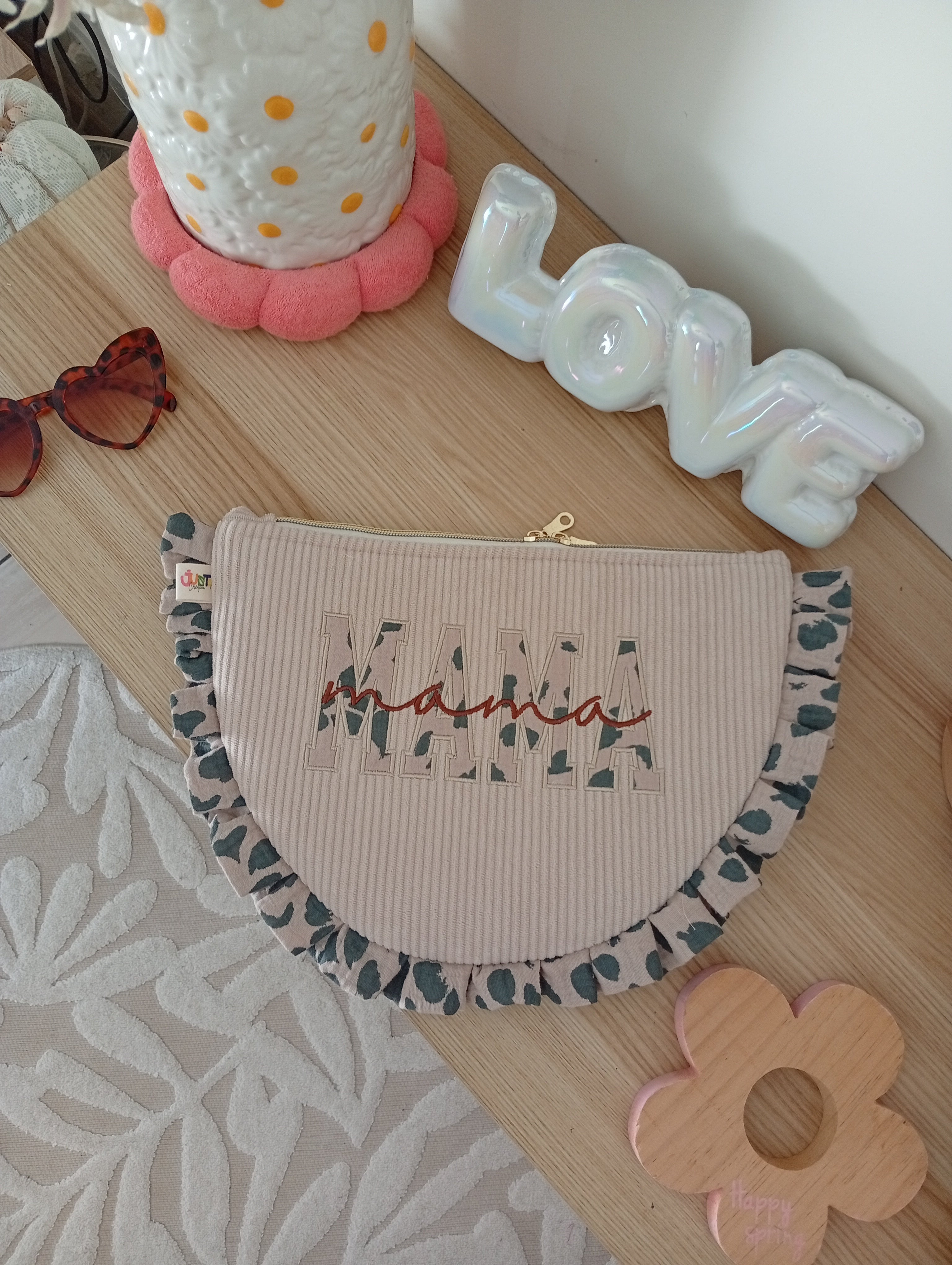 Mama Pochette Beige | Kaki