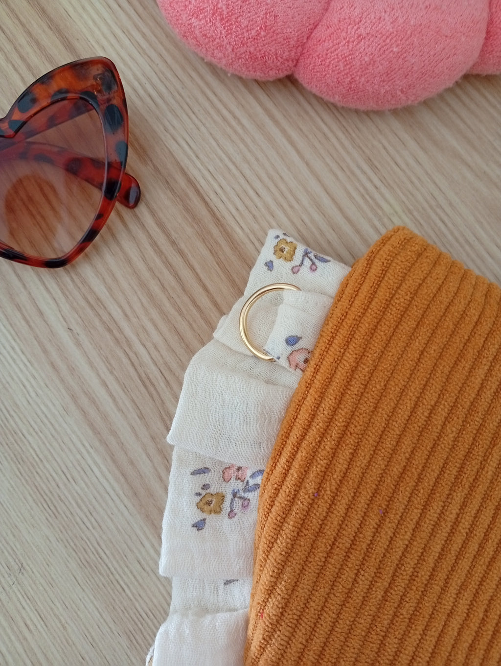 Mama Pochette Safran | Fleur Poudre