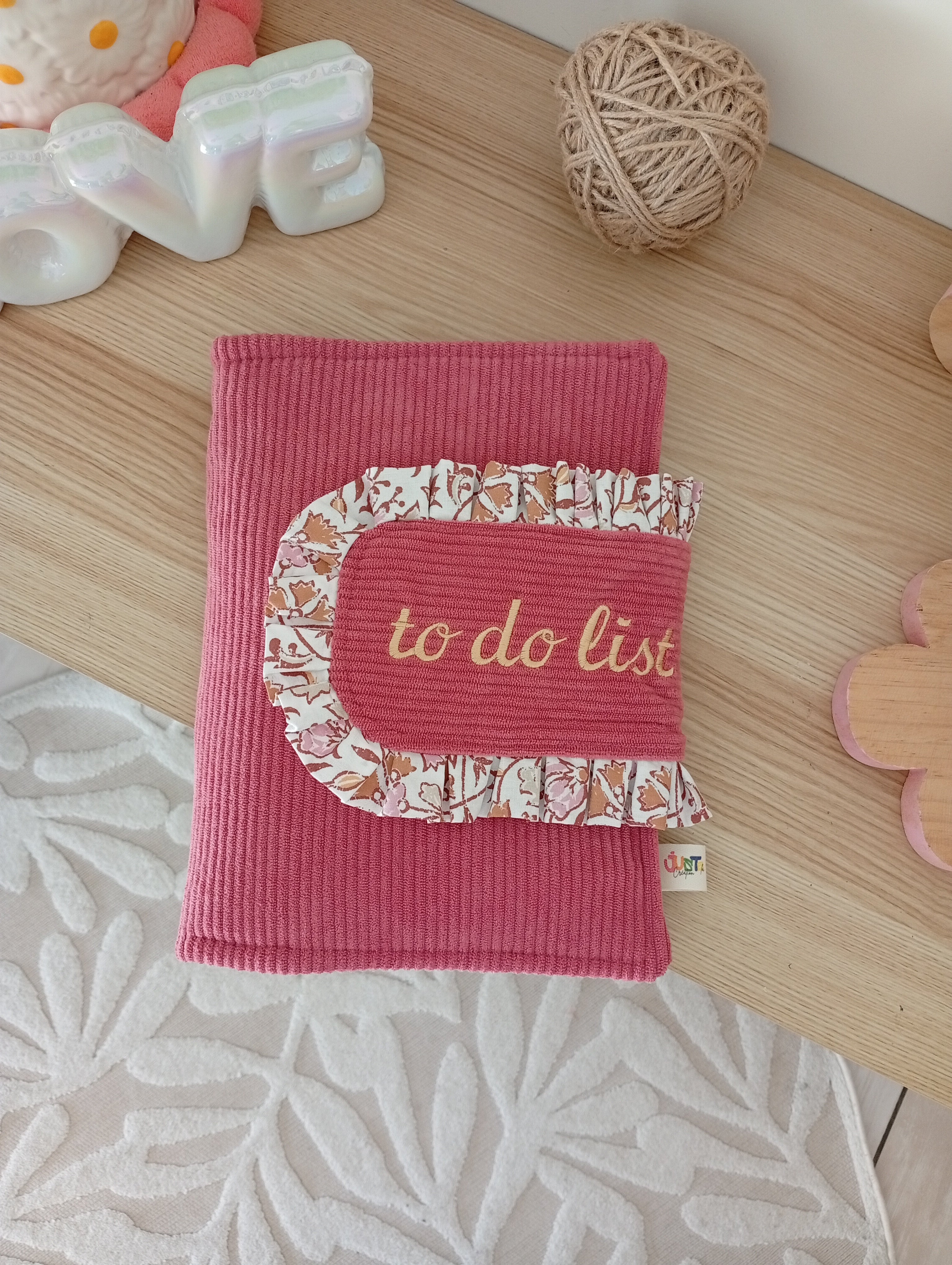 Organise ta journée | Vieux Rose - Pastel