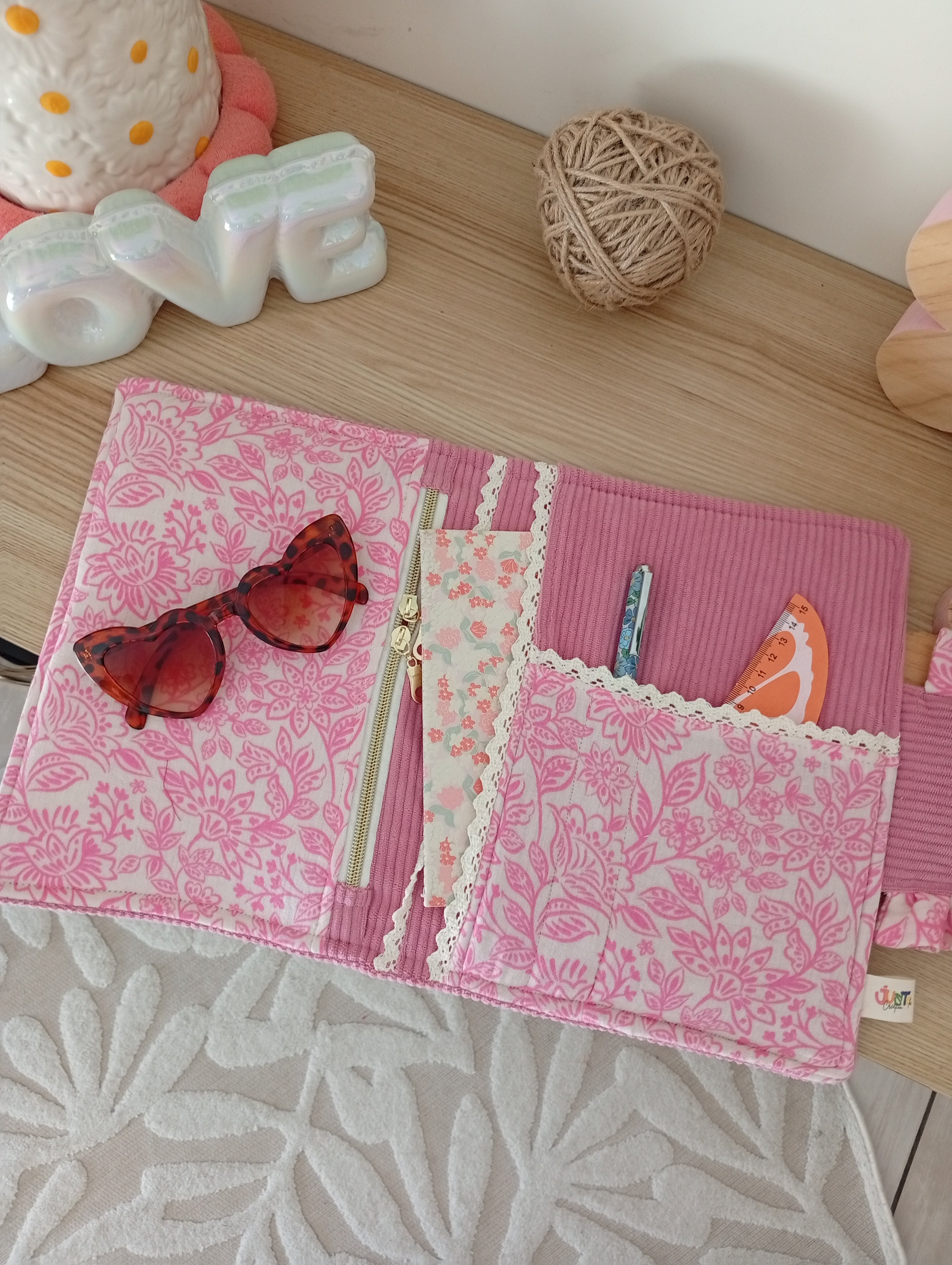Organise ta journée | Rose - Fleurs Rose