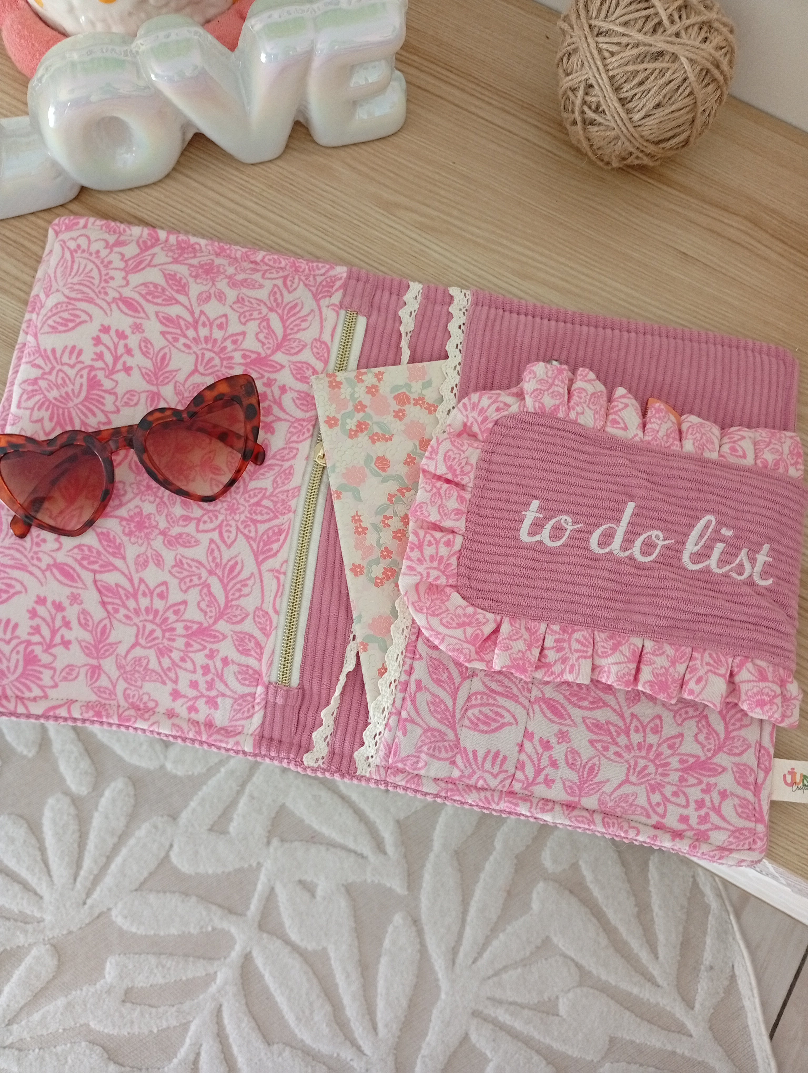 Organise ta journée | Rose - Fleurs Rose