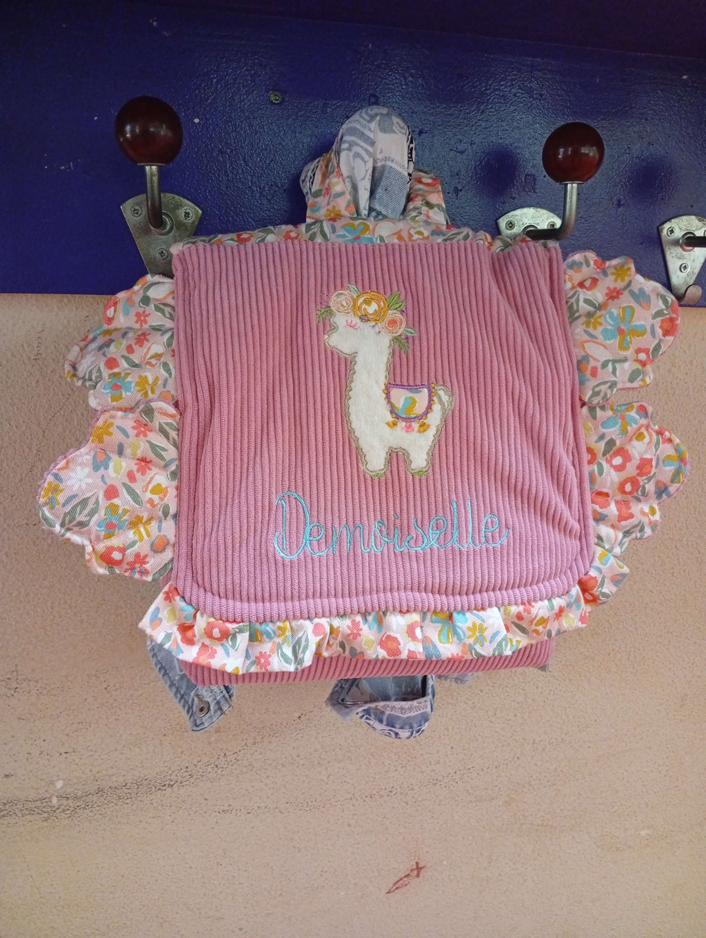 Le 1er sac de demoiselle Lama - Personnalisable