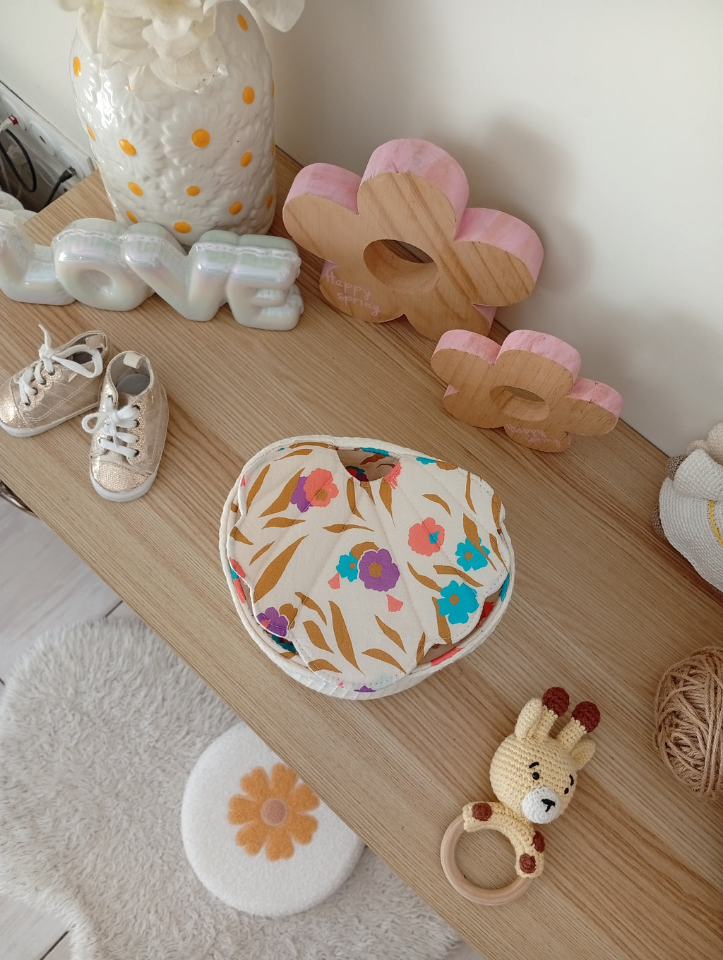 Panier Coquillage | Multi Fleurs