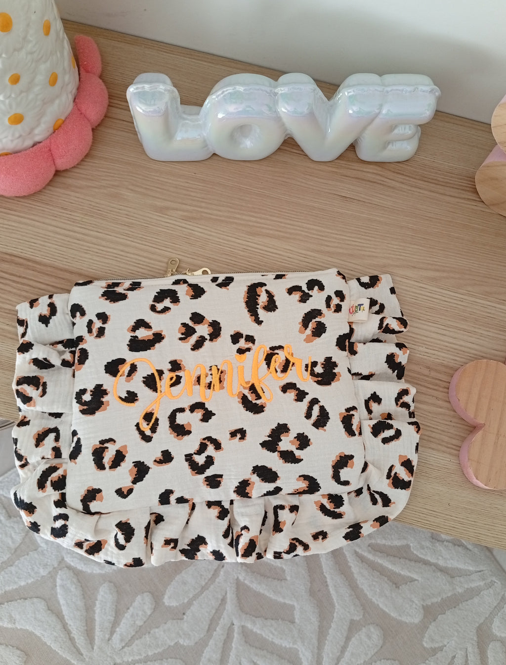 Mini Pochette souple | Léopard