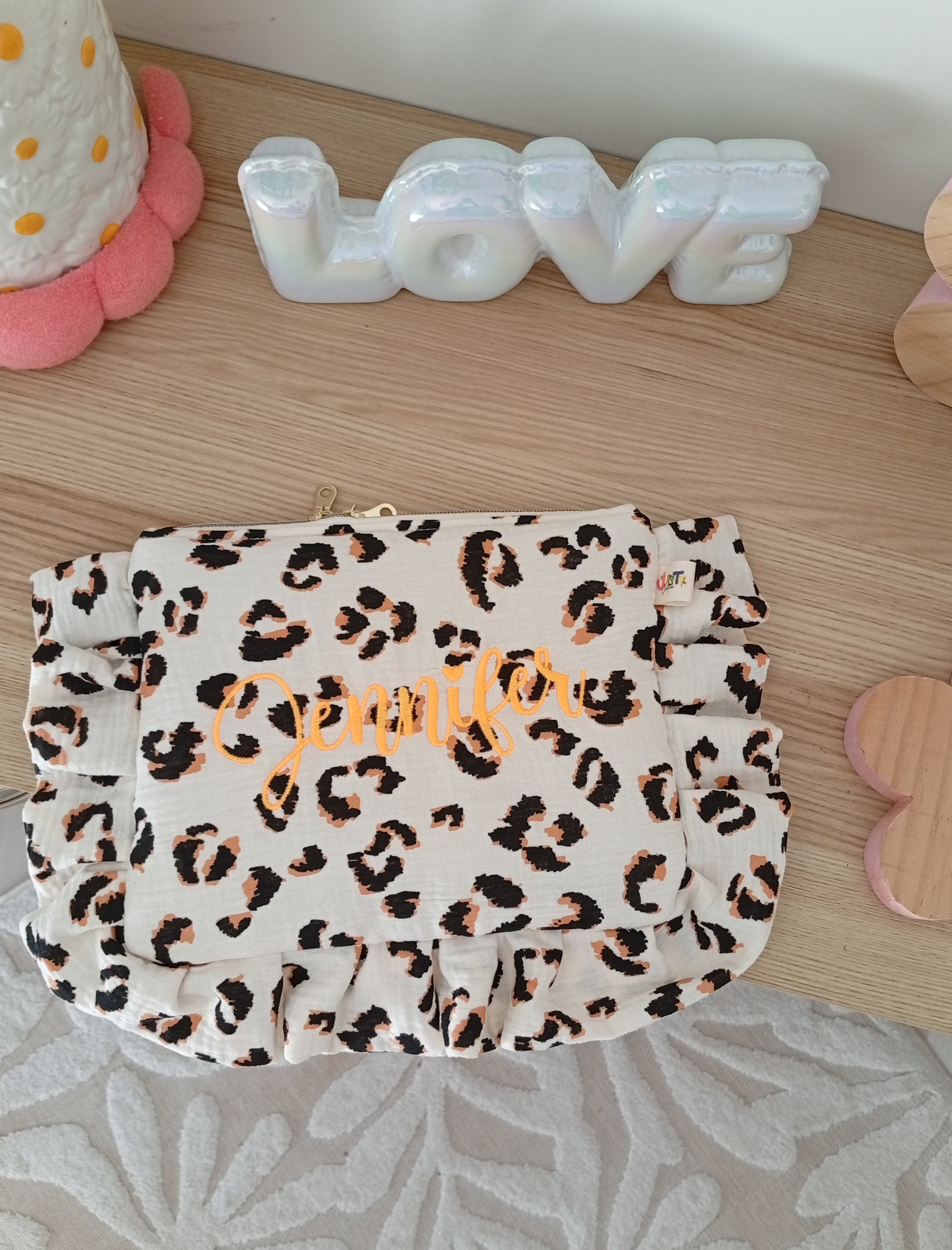 Mini Pochette souple | Léopard