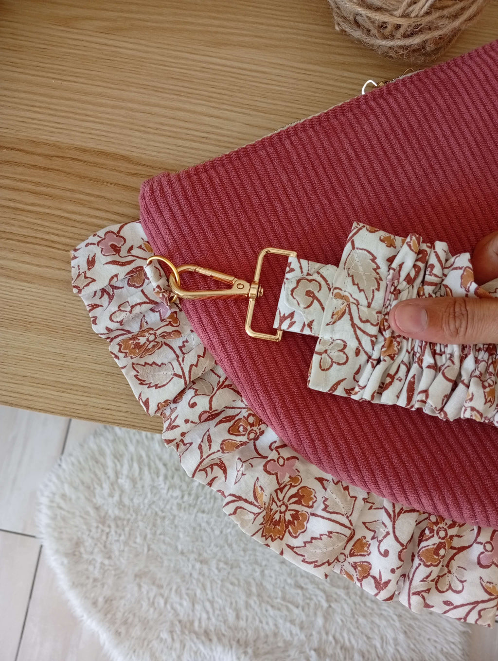 Mama Pochette Vieux Rose | Pastel