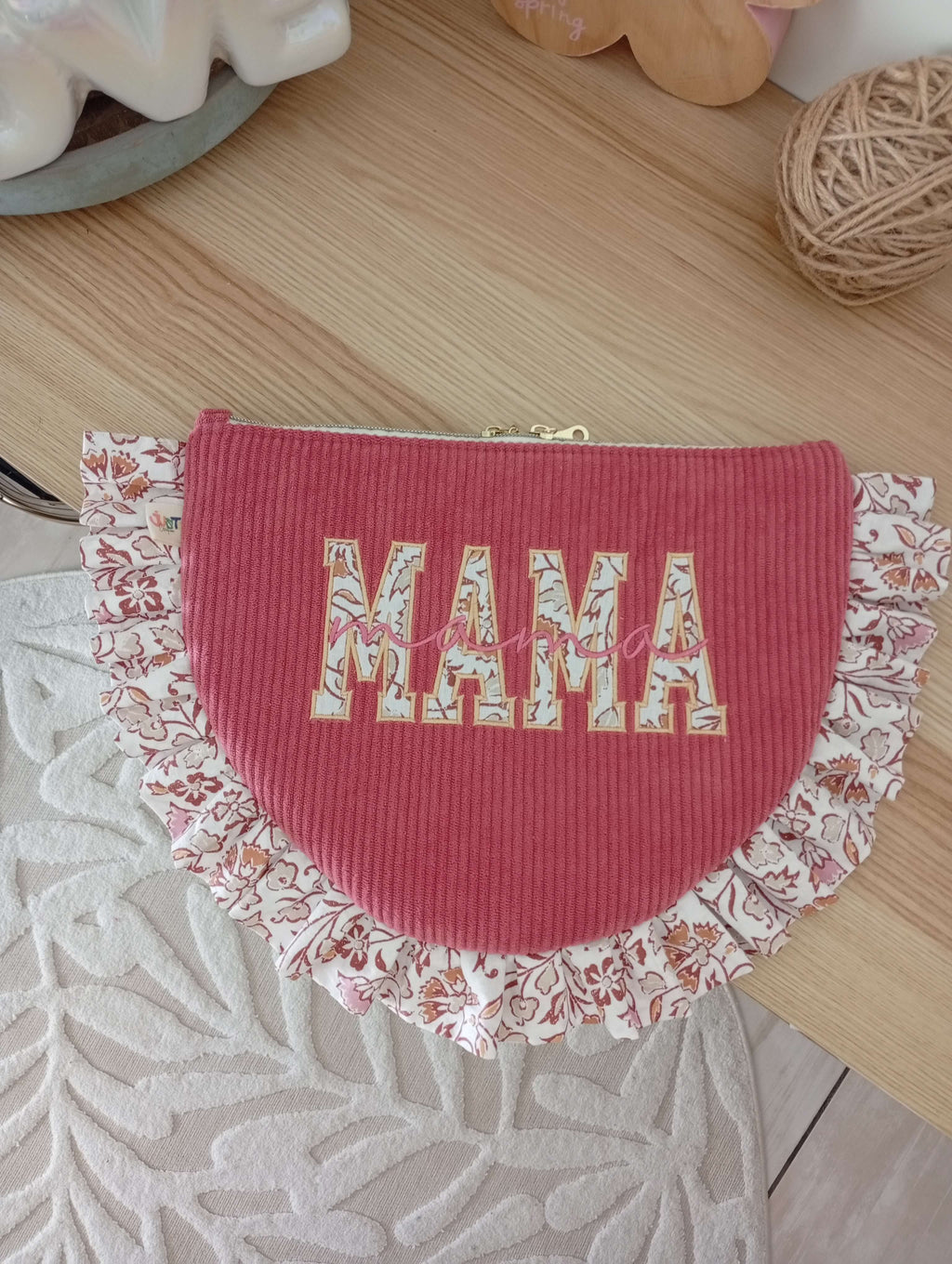 Mama Pochette Vieux Rose | Pastel