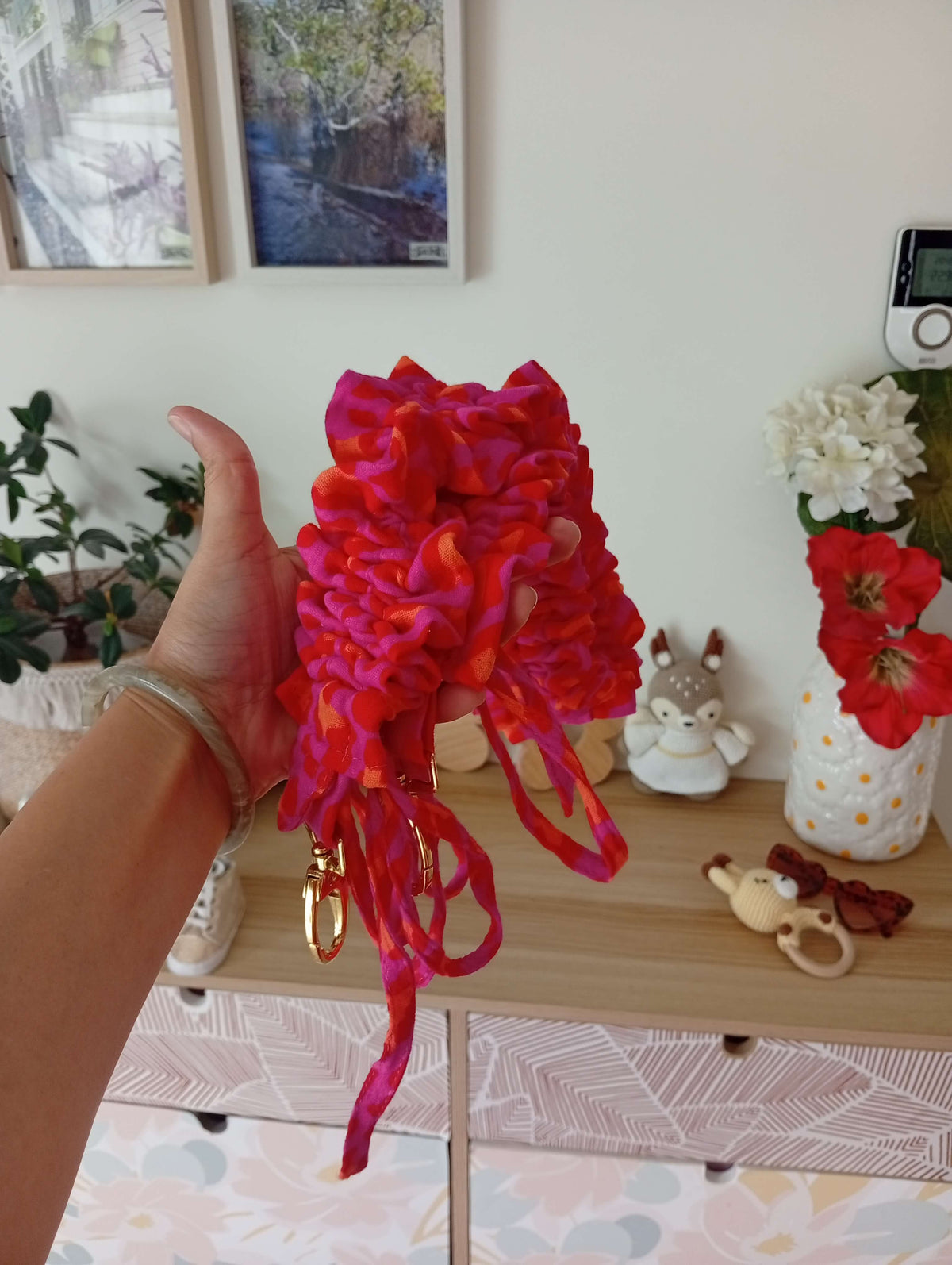 Sangle Froufrou | Léopard Rose