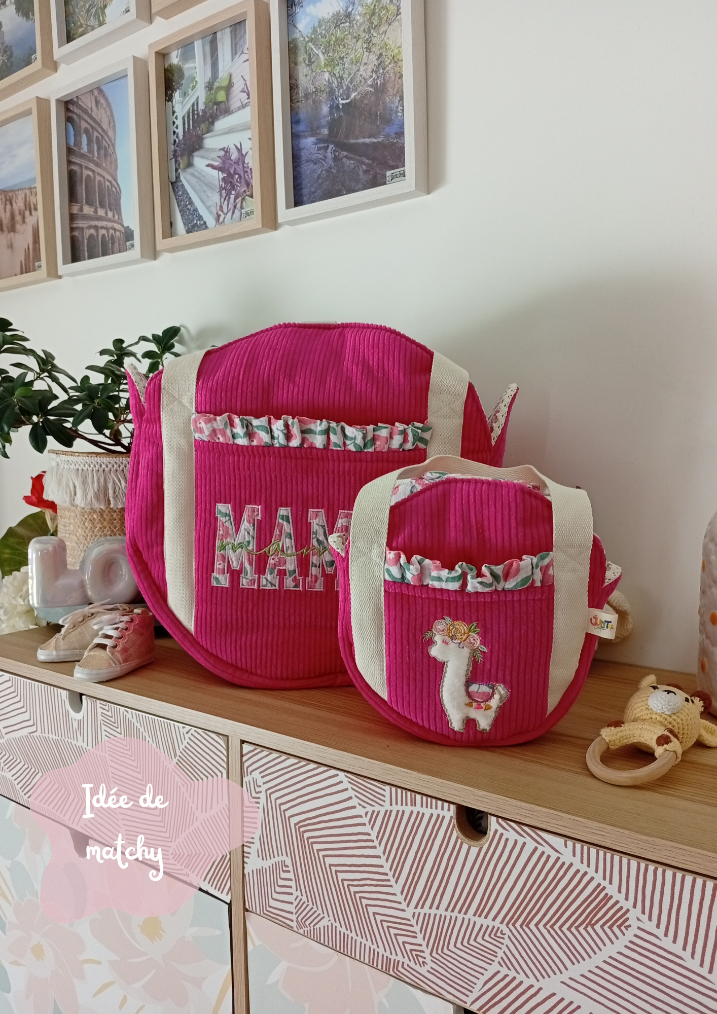 Mama Cabas Fuchsia | Storia