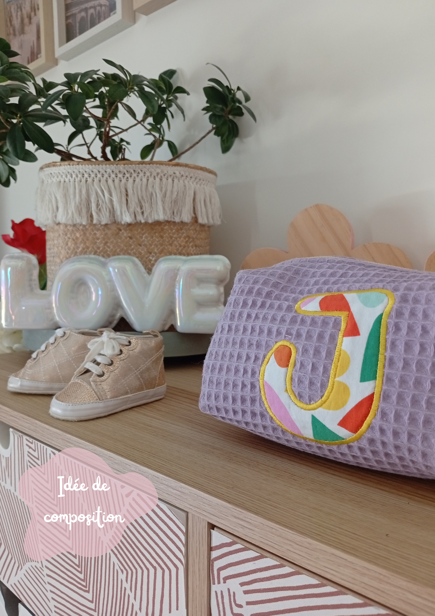 Mini trousse Coquillage | Lettre