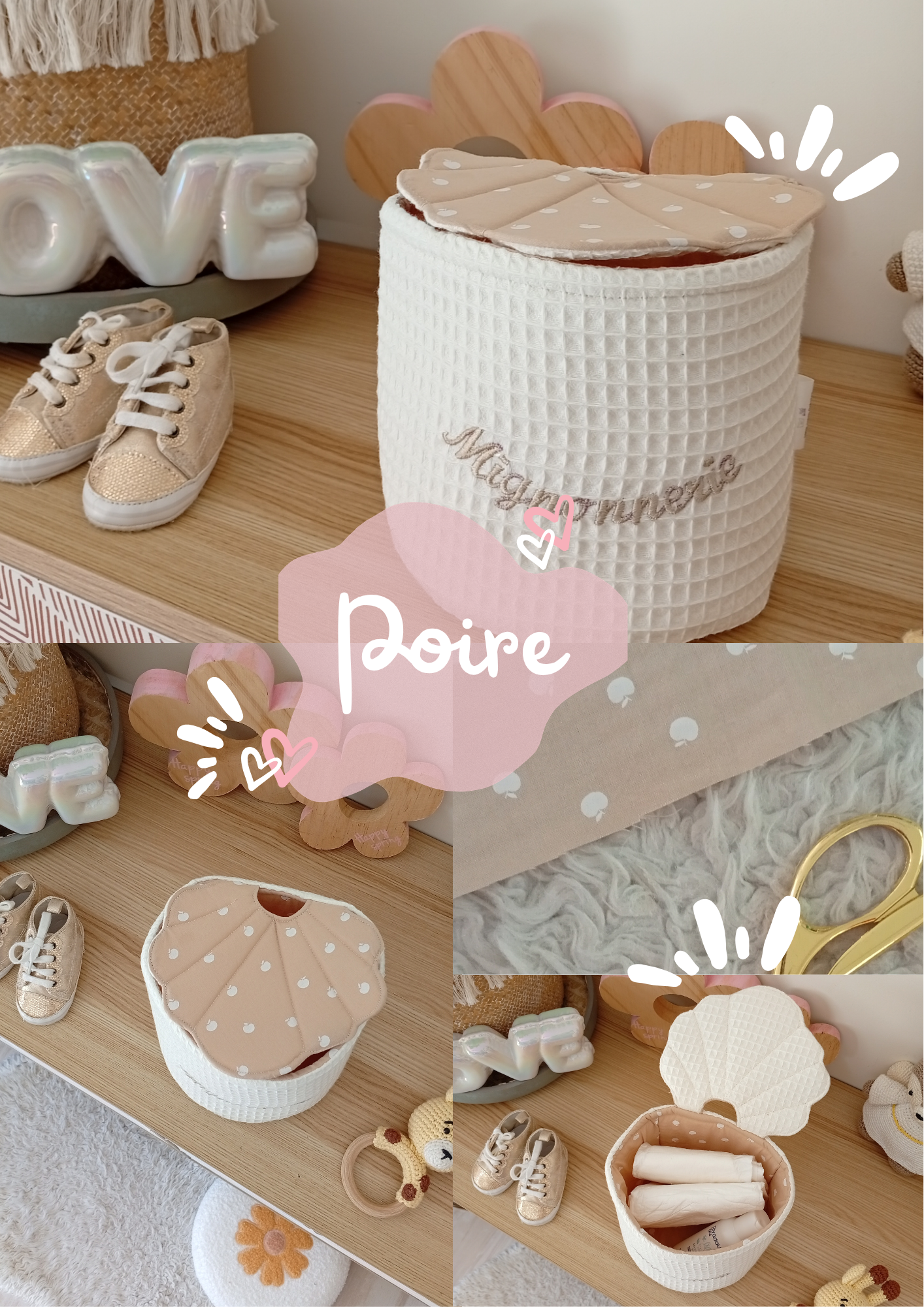 Panier Coquillage Fruitée