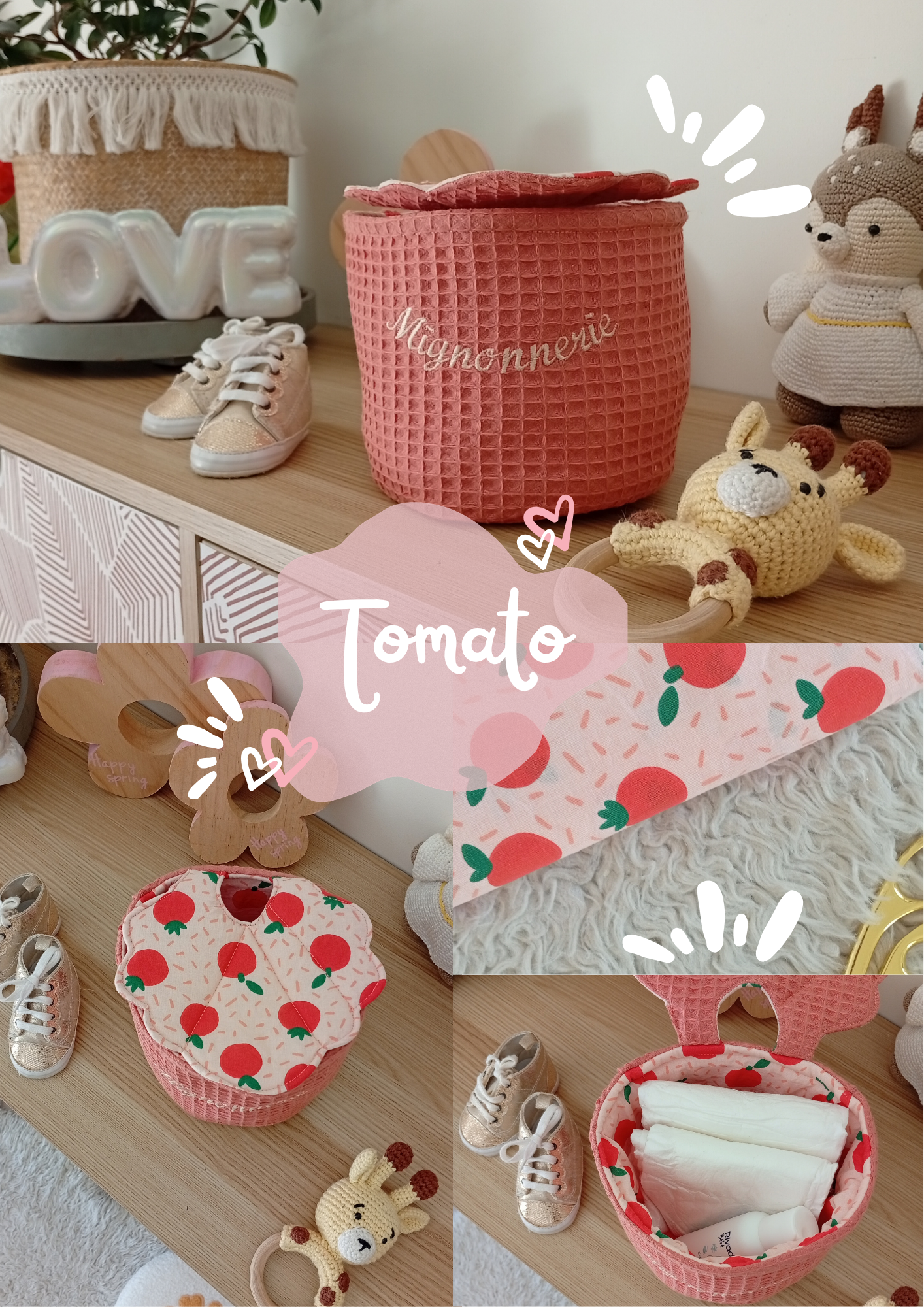 Panier Coquillage Fruitée