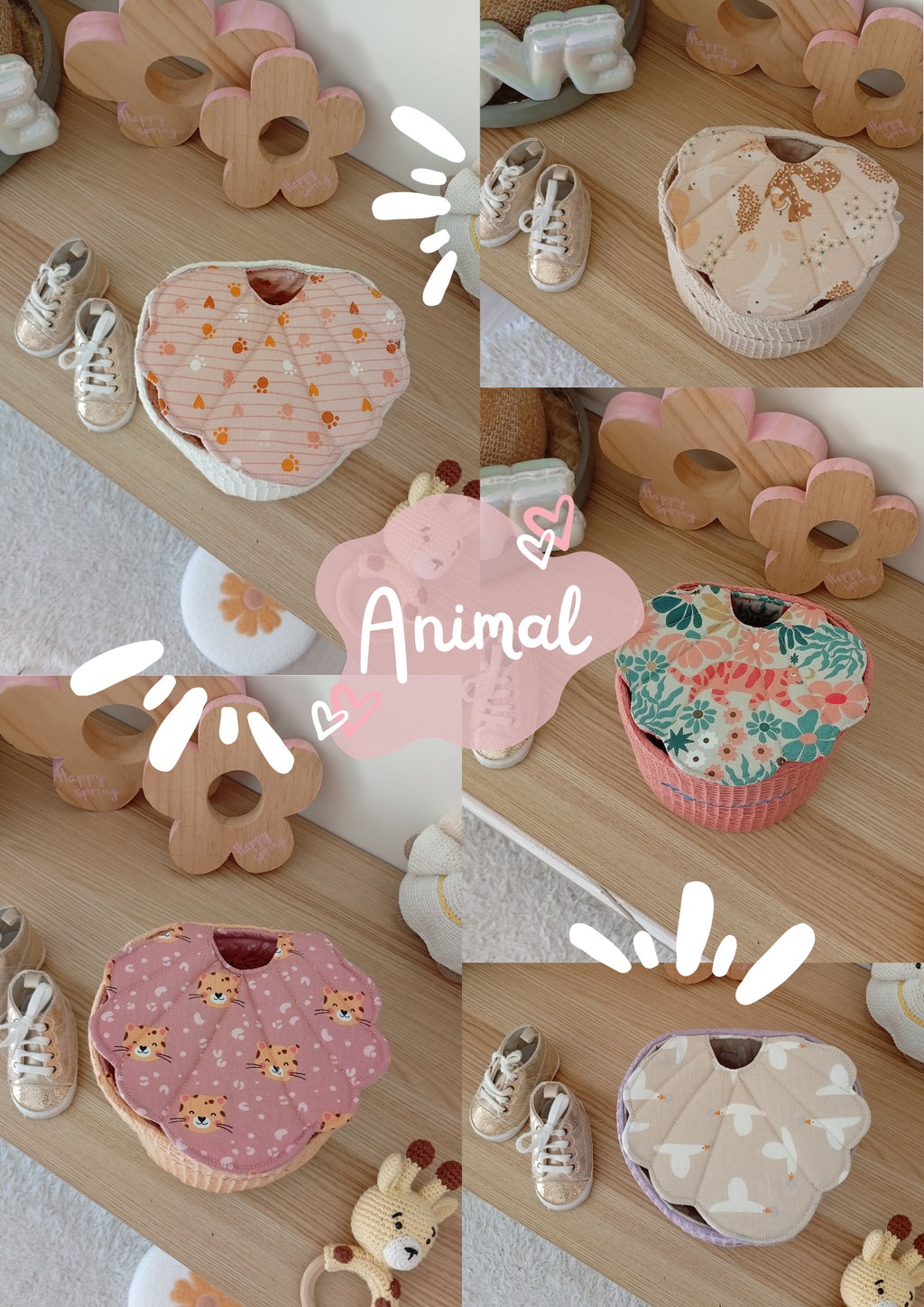 Panier Coquillage Animal