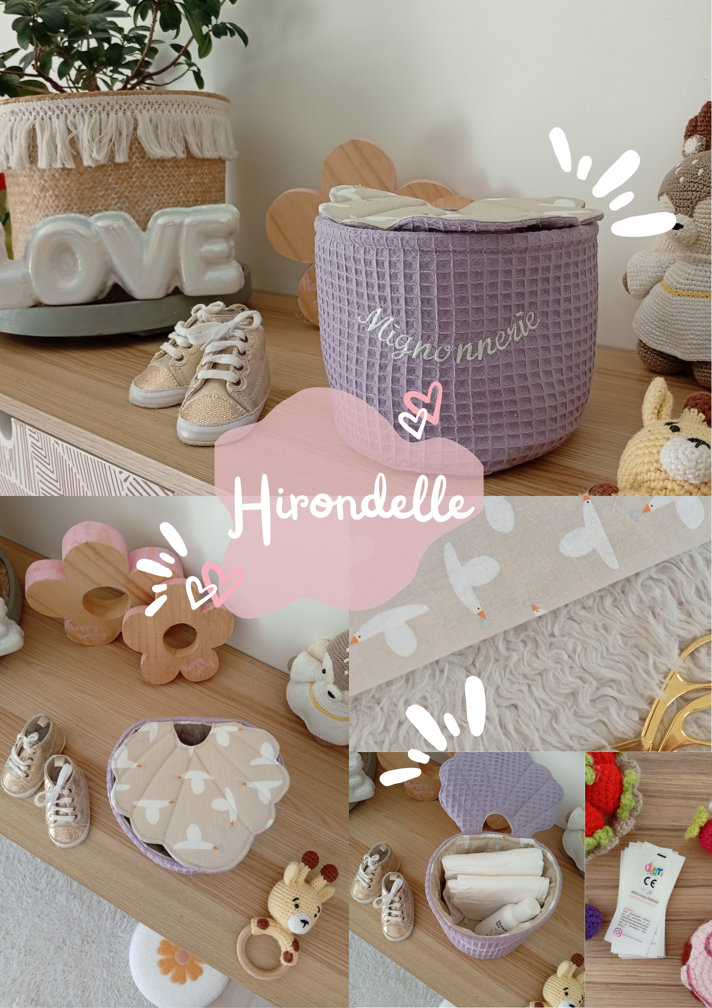 Panier Coquillage Animal