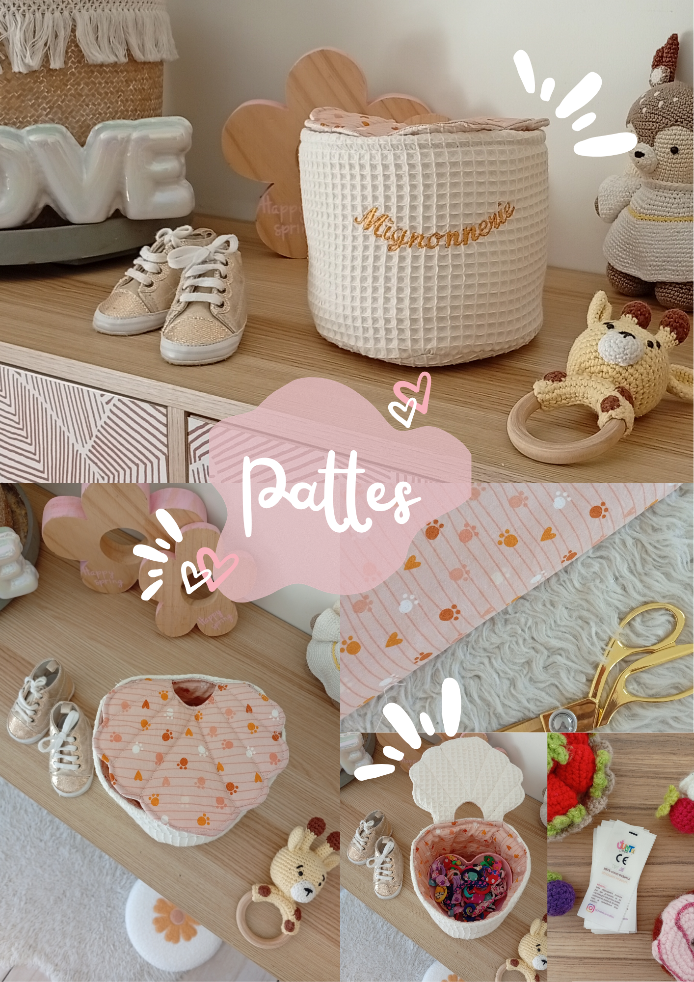 Panier Coquillage Animal