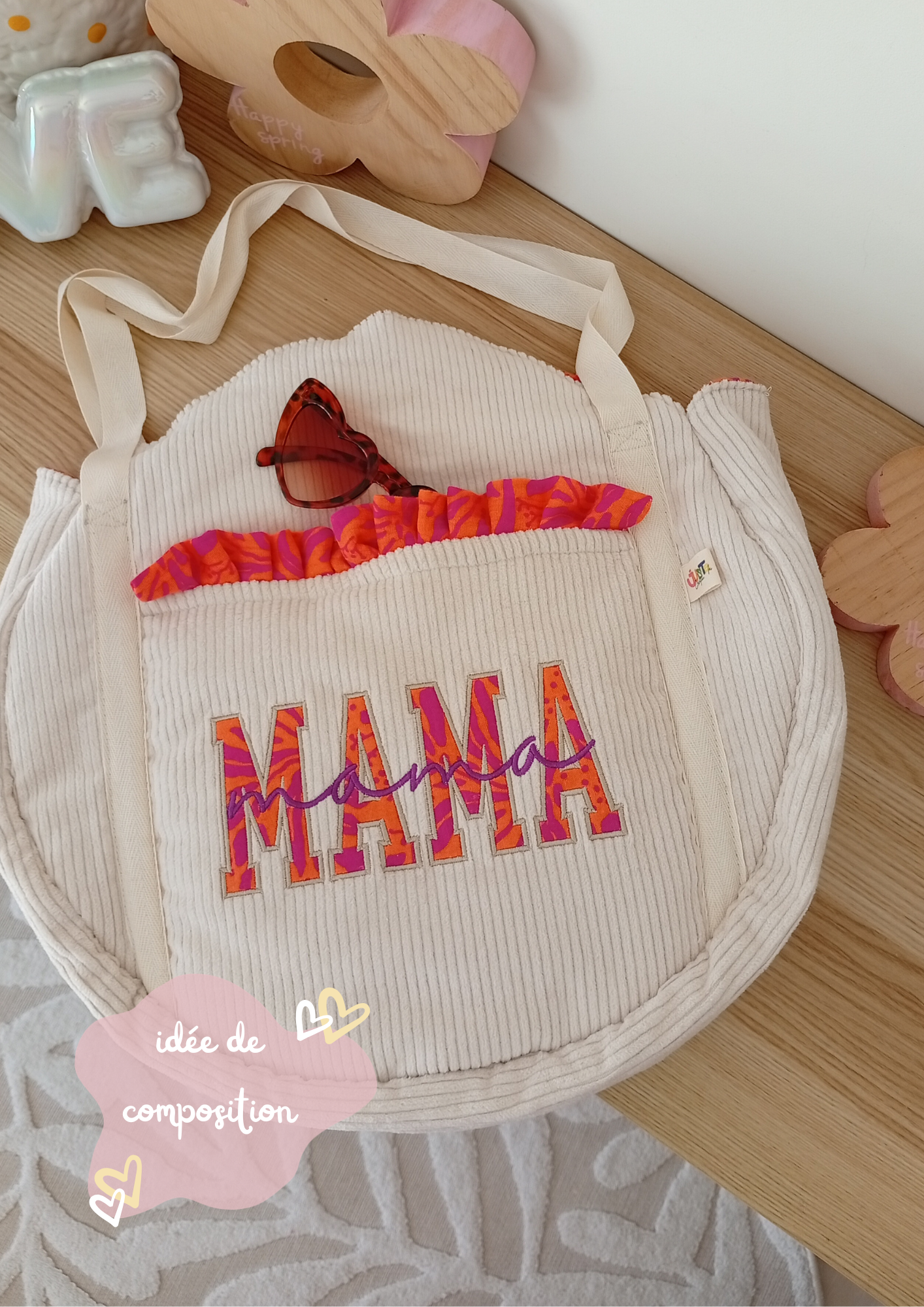Mama Cabas Personnalisable