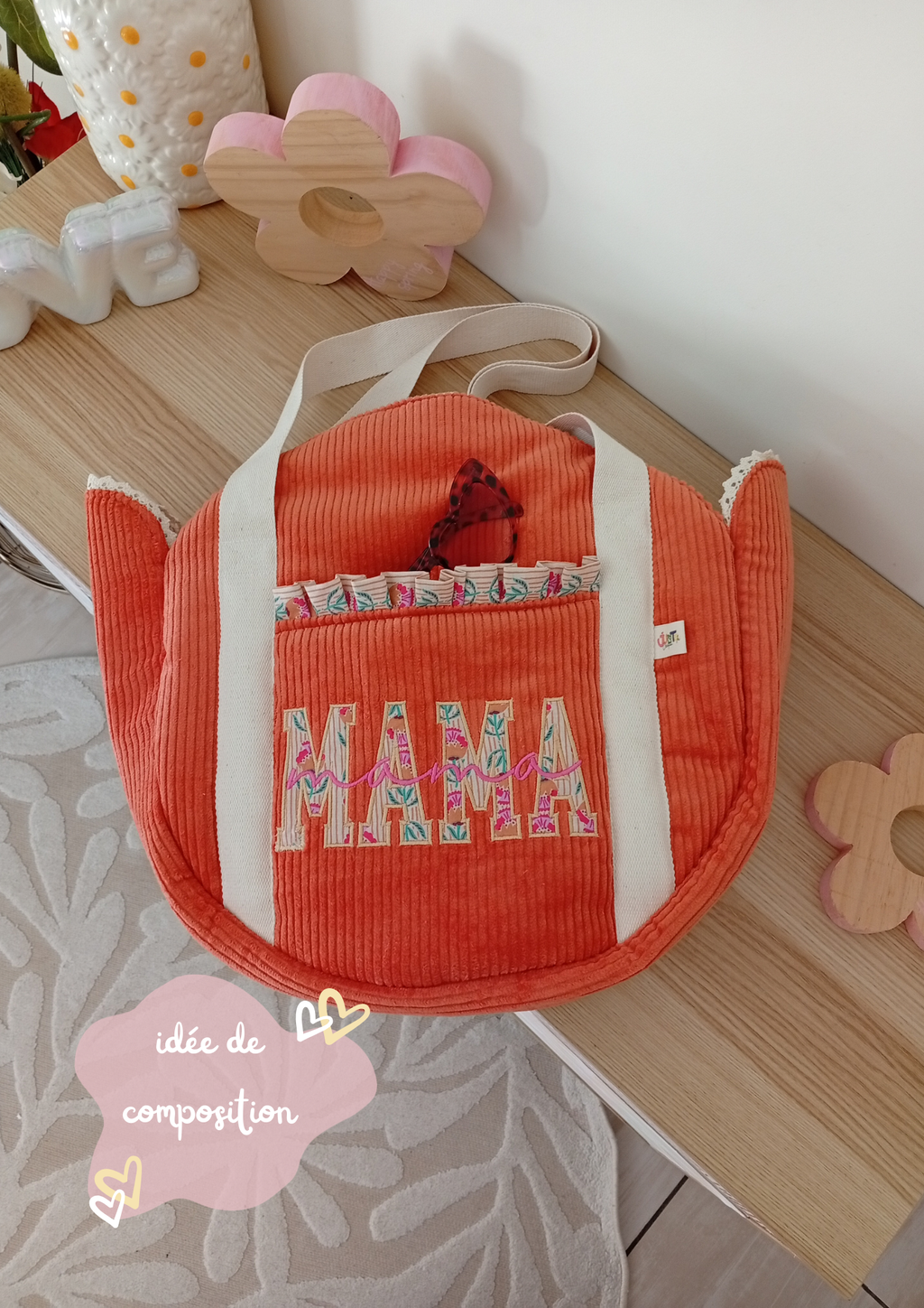 Mama Cabas Personnalisable