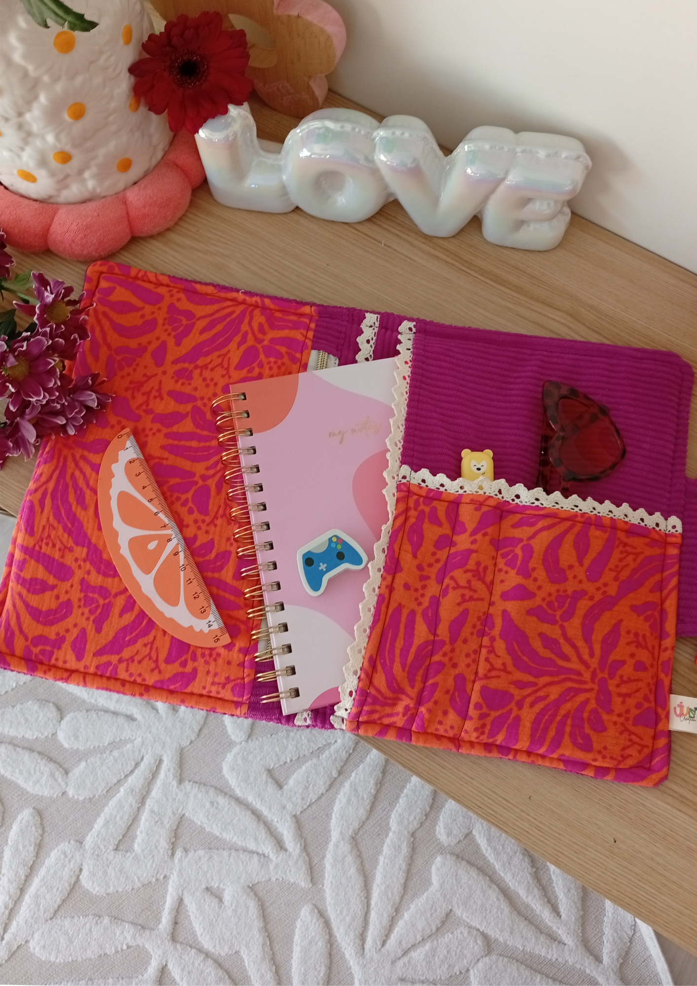 Organise ta journée en Broderie Fixe Cyclamen