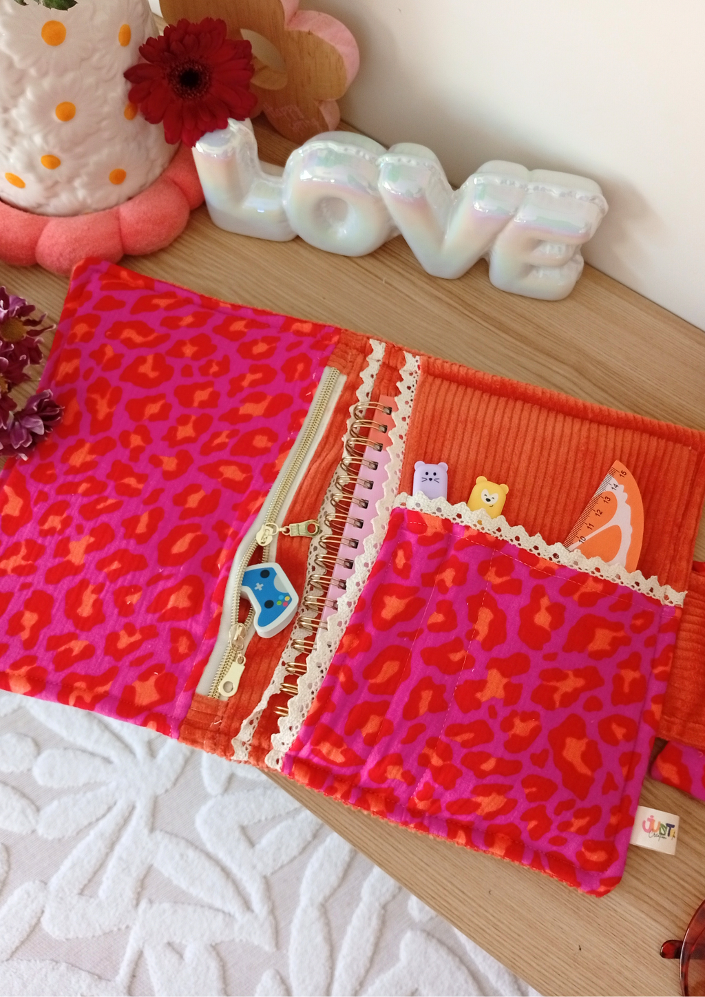 Organise ta journée en Broderie Fixe Orange