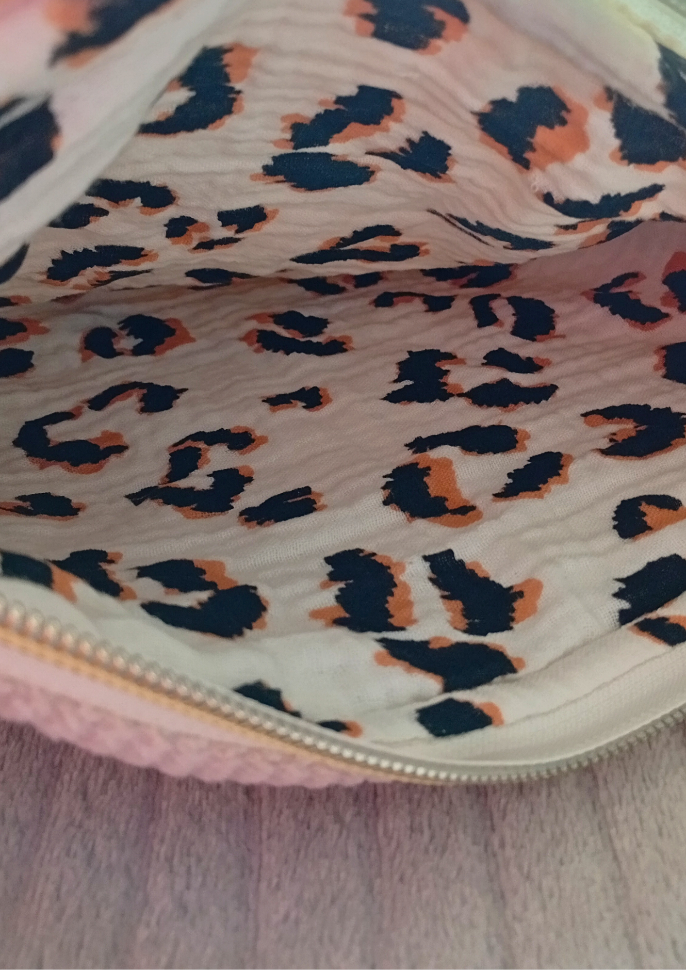 Mama Pochette Beige | Léopard