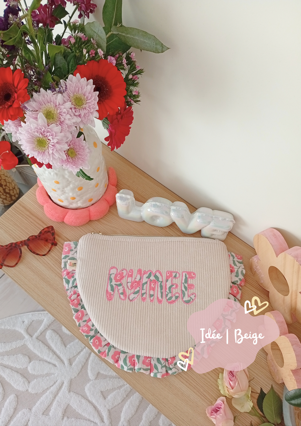 Pochette Lettre | Appliquée