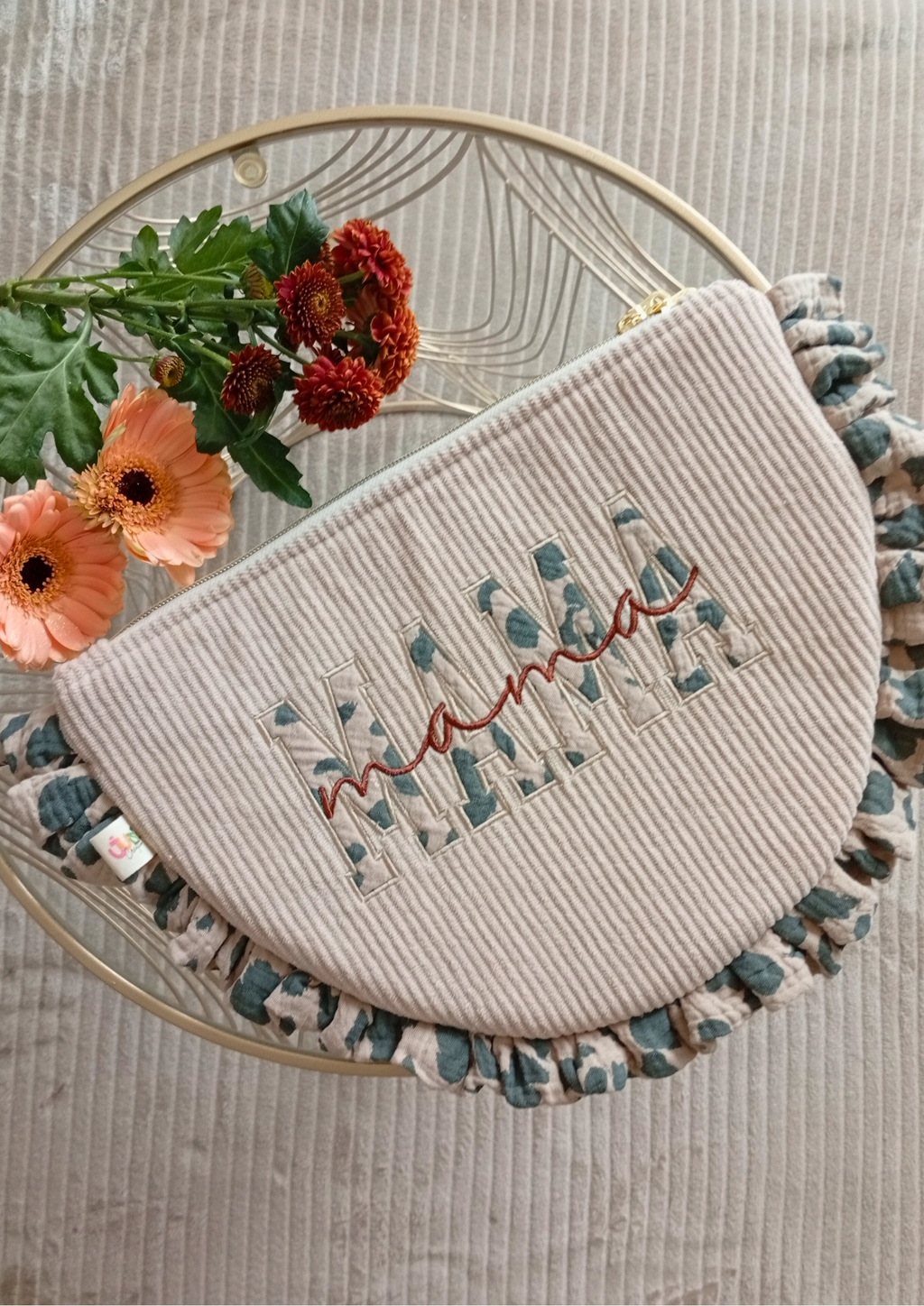 Mama Pochette Beige | Kaki