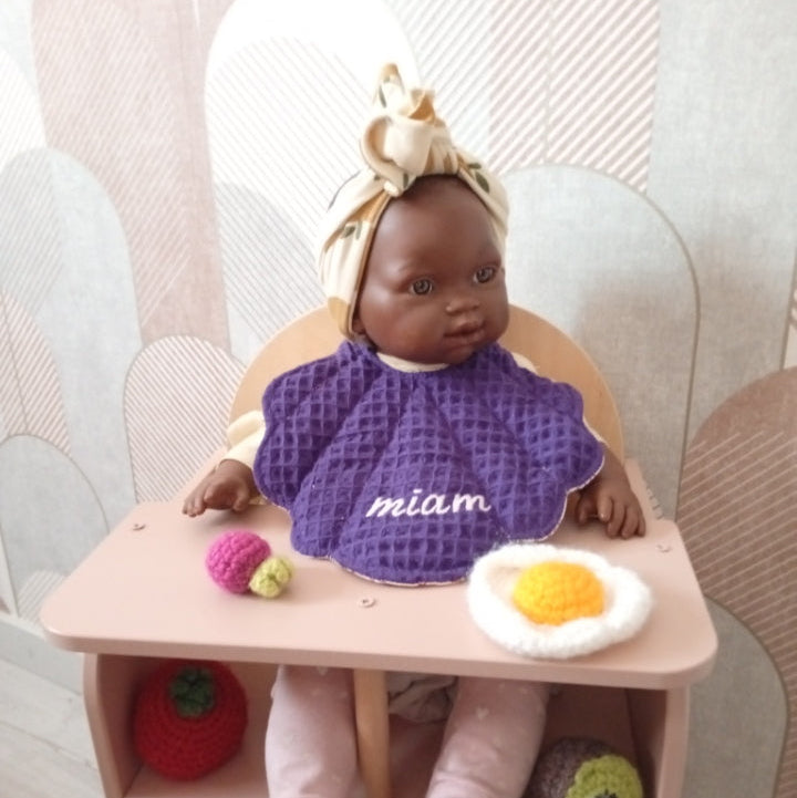 Bavoirs Coquillage Fleurie