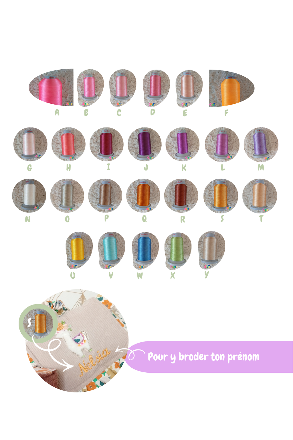 Le 1er sac de demoiselle Lama - Personnalisable