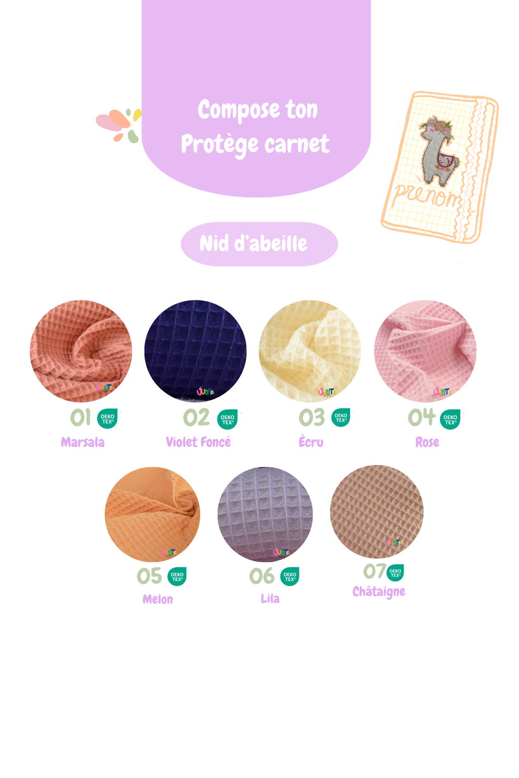 Protège ton carnet | Personnalisable