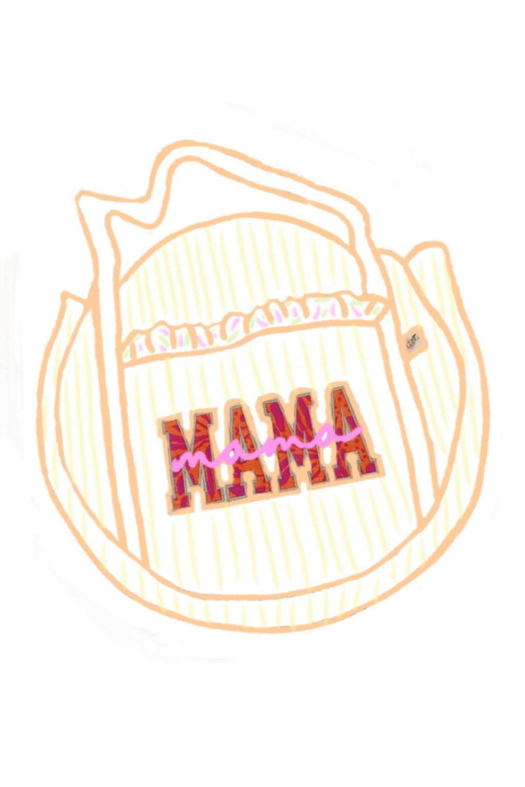 Mama Cabas Personnalisable