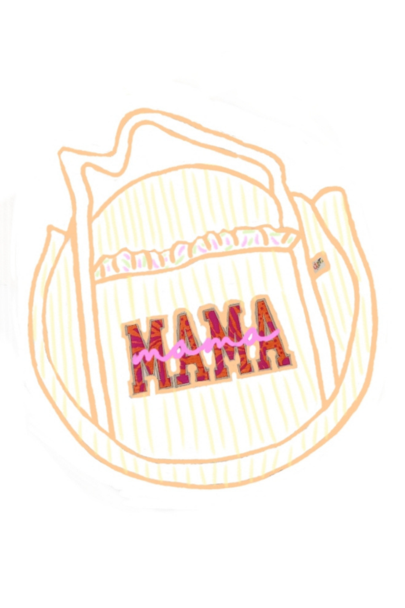 Mama Cabas Personnalisable