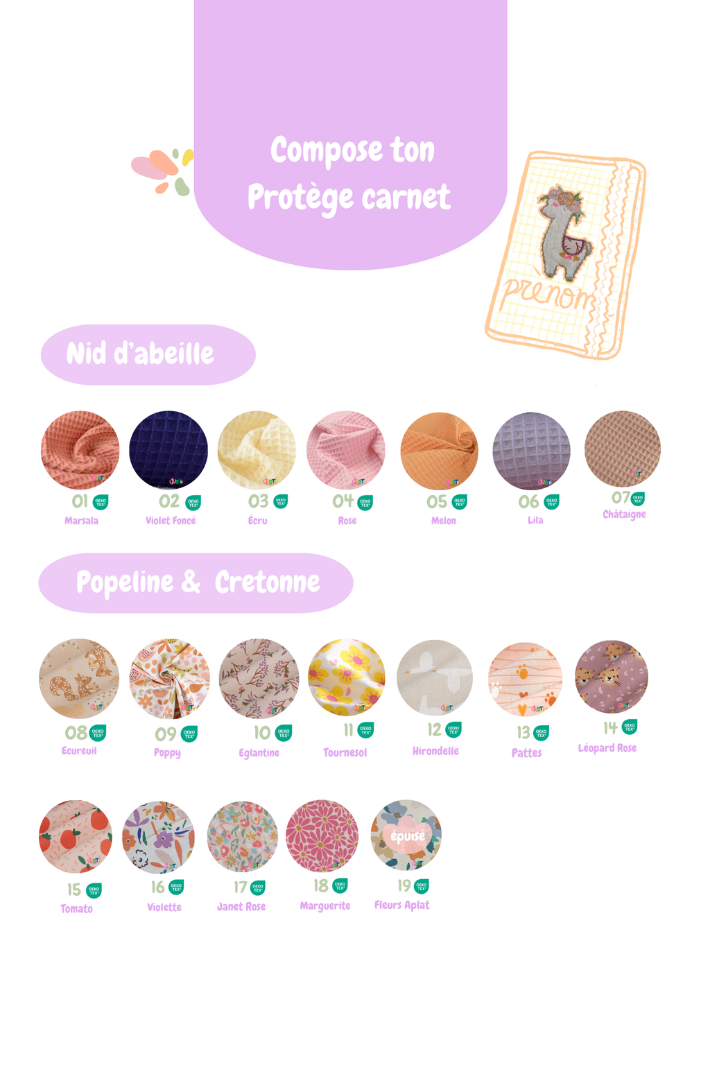 Protège ton carnet | Personnalisable