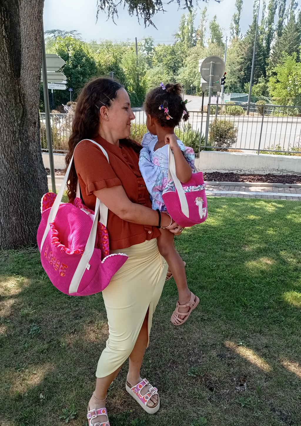 Matchy de Cabas Fuchsia | Storia
