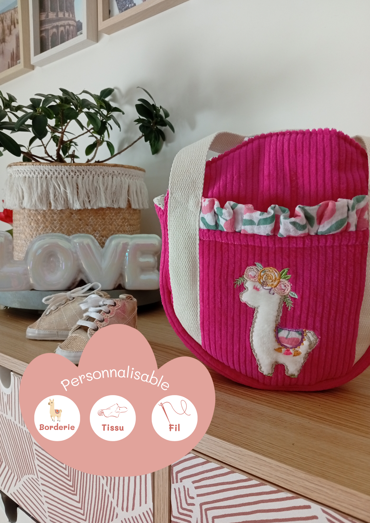 Mini Cabas | Personnalisable