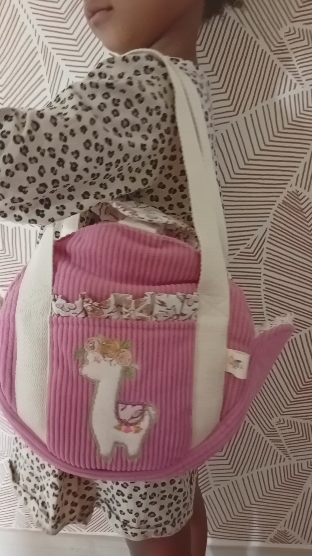 Mini Cabas Rose | Pastel