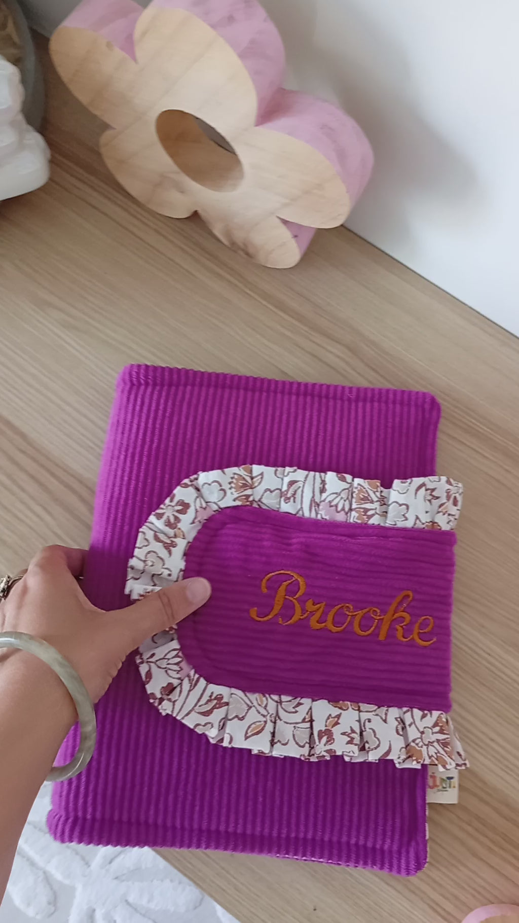 Organise ta journée Personnalisable Cyclamen | Pastel