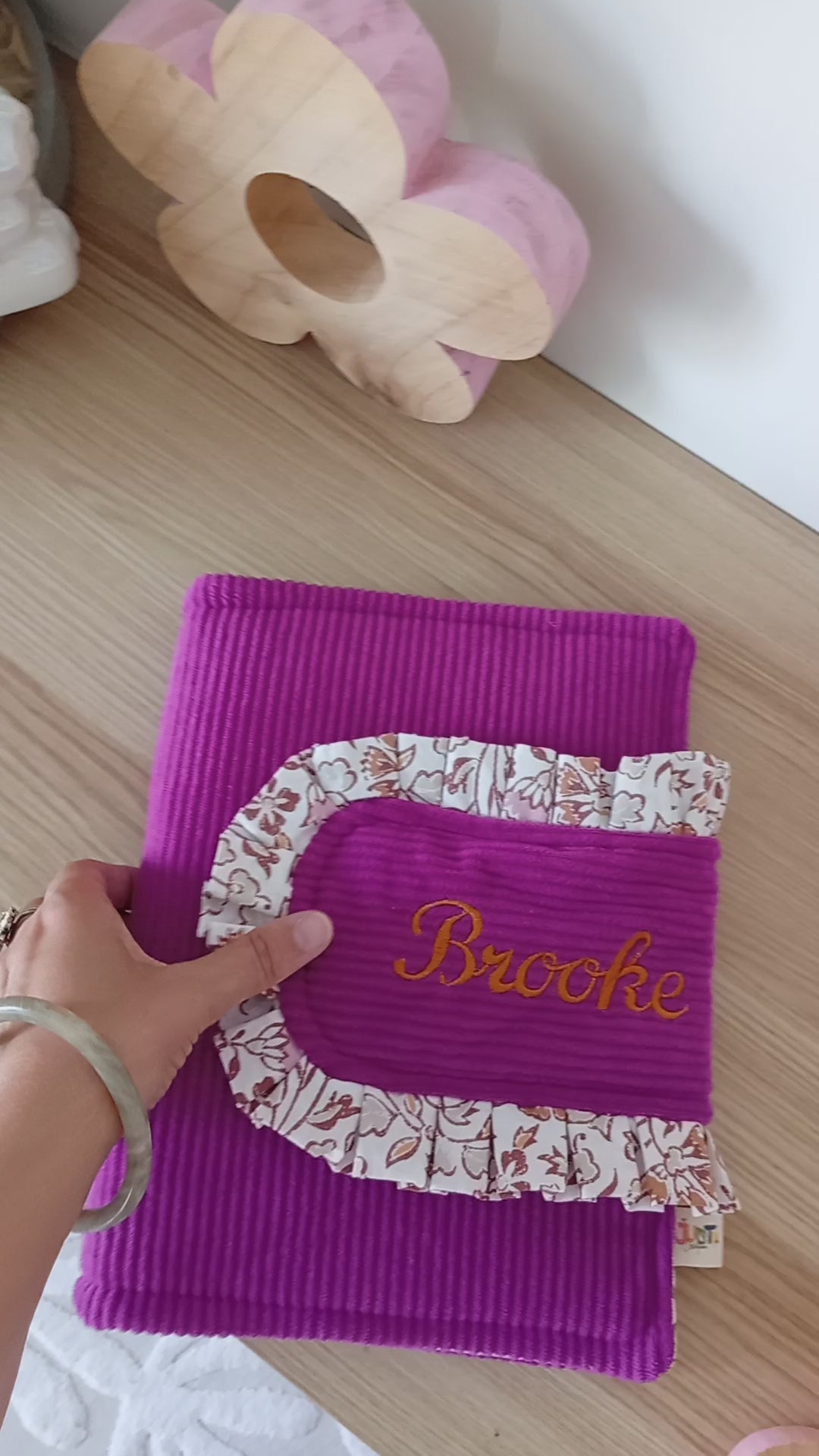 Organise ta journée Personnalisable Cyclamen | Pastel