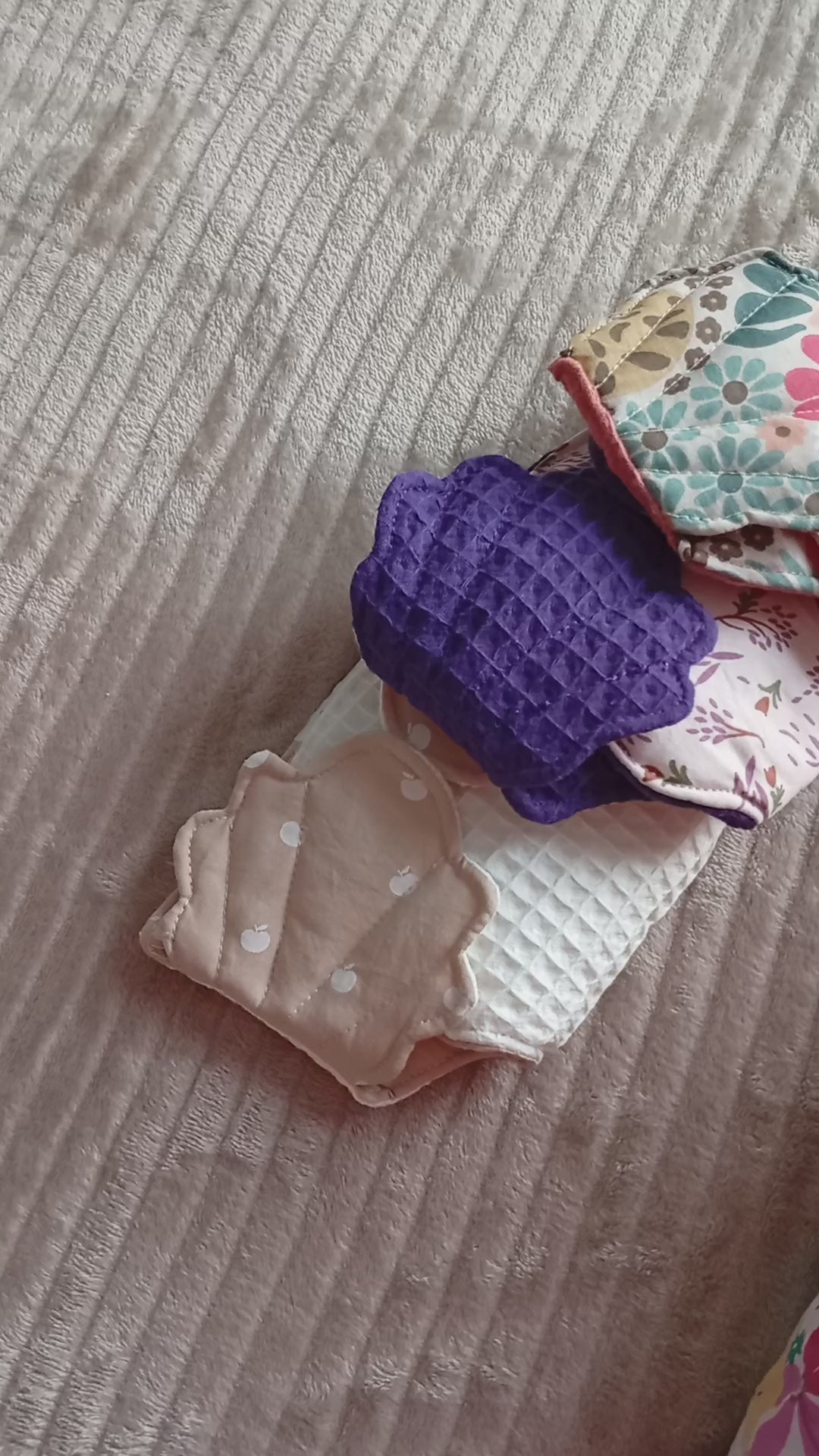 Couches Coquillage Fleurie