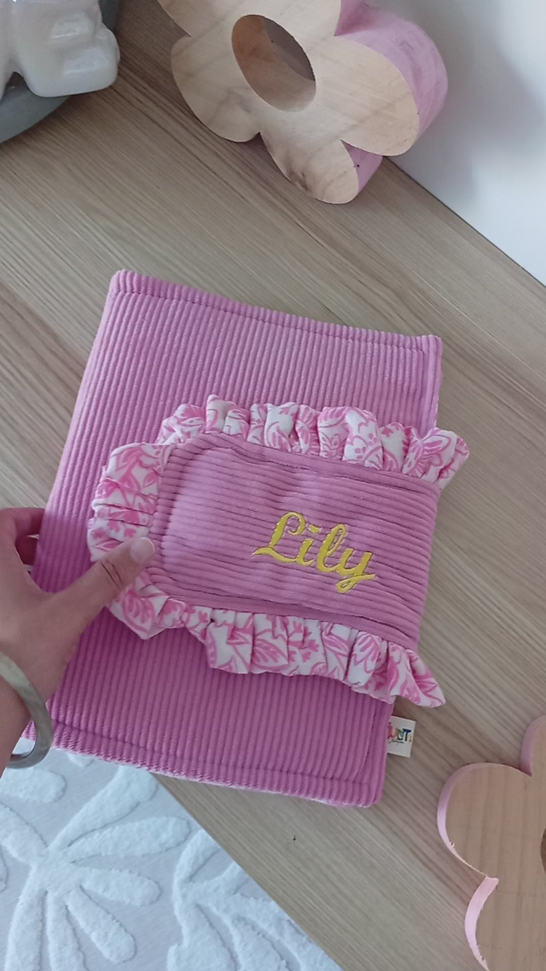 Organise ta journée Personnalisable Rose | Fleurs Rose