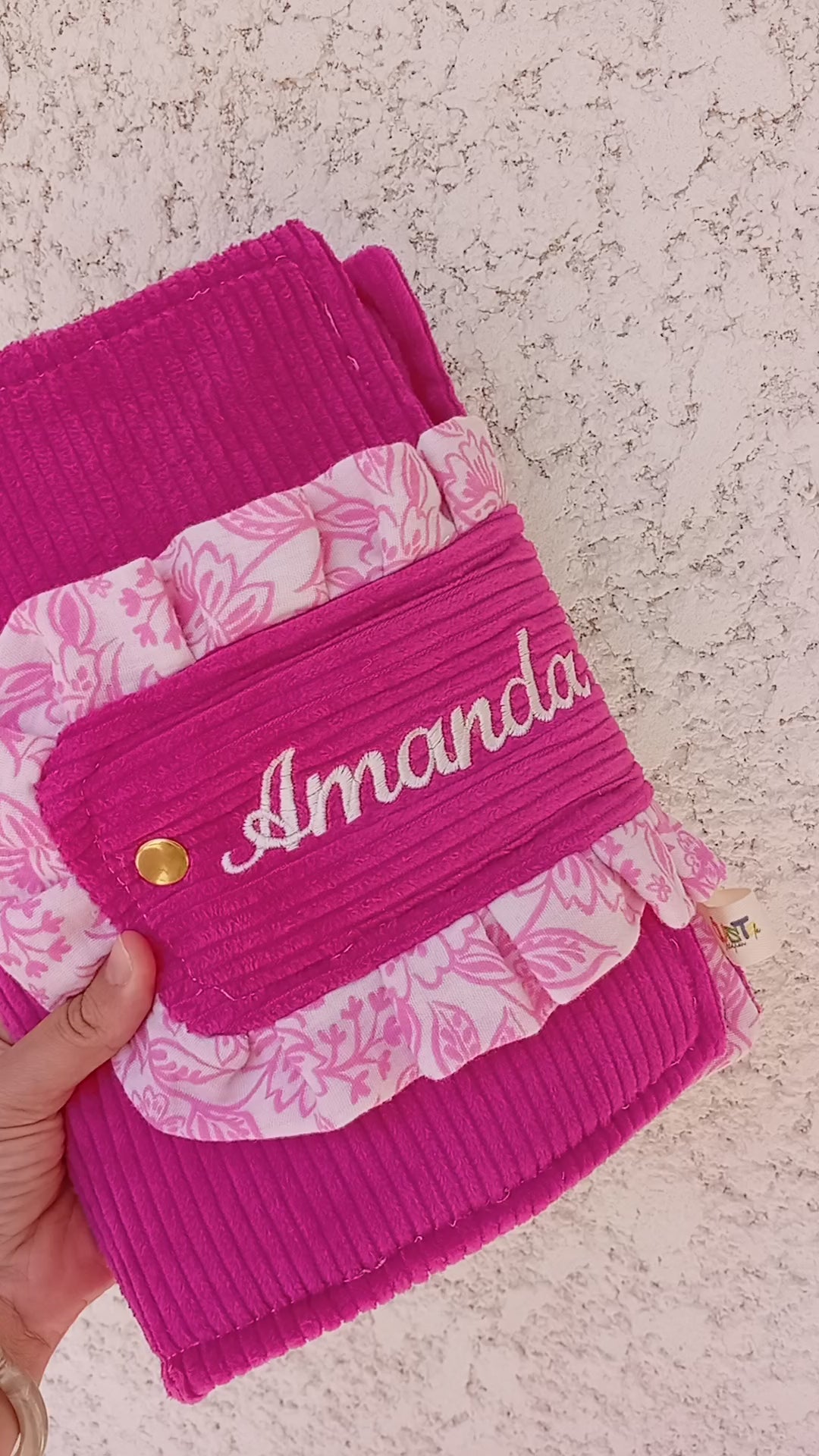 Organise ta journée Personnalisable Fuchsia | Fleurs Rose
